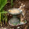 Accent Plus Playful Bunnies Bird Feeder