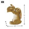 Accent Plus Mother and Baby Bunny Figurine
