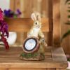 Summerfield Terrace Mom and Baby Bunny Solar Garden Light