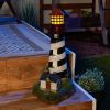 Accent Plus Solar Lighthouse Garden Light