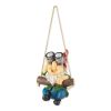 Accent Plus Gnome with Binoculars Hanging Solar Garden Light