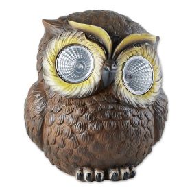 Accent Plus Owl Solar Garden Light - 6 inches