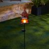 Accent Plus Tiki-Tohua Solar Lighted Garden Stake