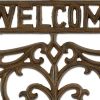 Accent Plus Cast Iron Welcome Stepping Stone