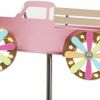 Accent Plus Pink Pick-Up Truck Solar Lighted Garden Stake