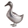 Accent Plus Galvanized Metal Duck Garden Figurine
