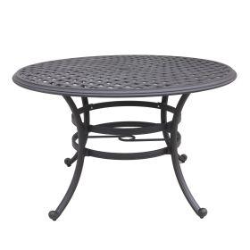 Round Dining Table; Chocolate Silk