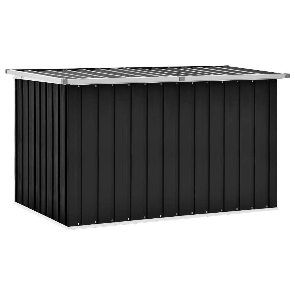 vidaXL Patio Storage Box Anthracite 58.7"x39"x36.6"