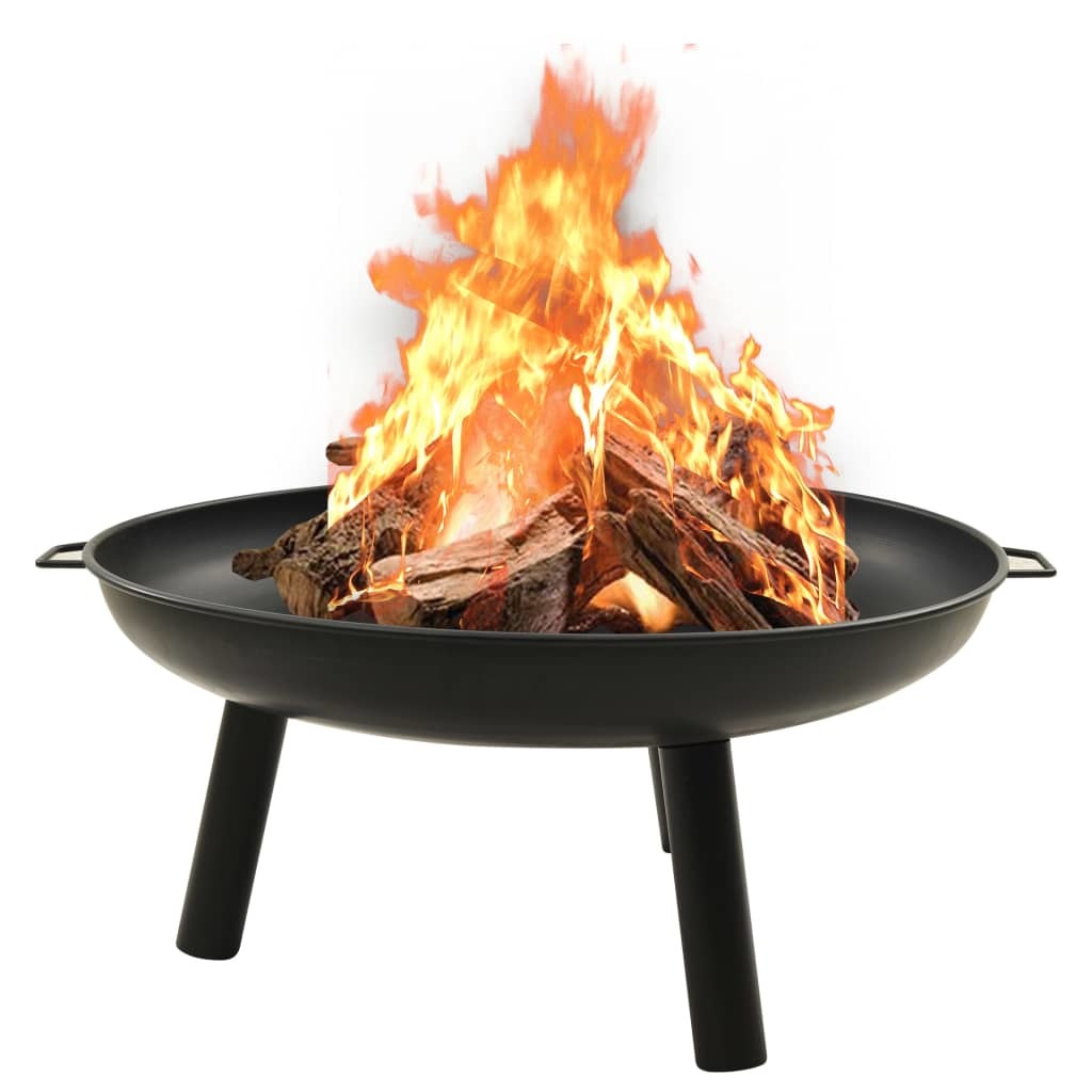 vidaXL Fire Pit 35.8"x32.1"x15.7" Steel