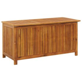 vidaXL Patio Storage Box 44.5"x19.7"x22.8" Solid Acacia Wood