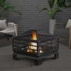 Joseph 24'' H x 26'' W Steel Wood Burning Outdoor Fire Pit