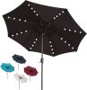 9' SolarUmbrella  with 32 LED Lights