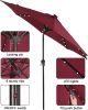 9' SolarUmbrella  with 32 LED Lights