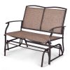 Iron Patio Rocking Chair for Outdoor Backyard and Lawn