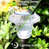 Solar Pathway Lights, Solar Garden Lights Outdoor White, Waterproof Led Path Lights for Yard, Patio, Landscape, Walkway