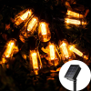 Solar Outdoor Lights Garland Bulb Solar String Lights Waterproof Street Garland Fairy Light Christmas Light Garden Decoration