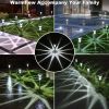 Solar Pathway Lights, Solar Garden Lights Outdoor White, Waterproof Led Path Lights for Yard, Patio, Landscape, Walkway